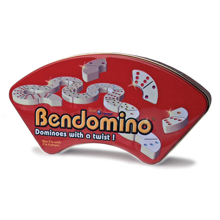 BLUE ORANGE Blue Orange® Bendomino™ Dominoes with a Twist Game 00240